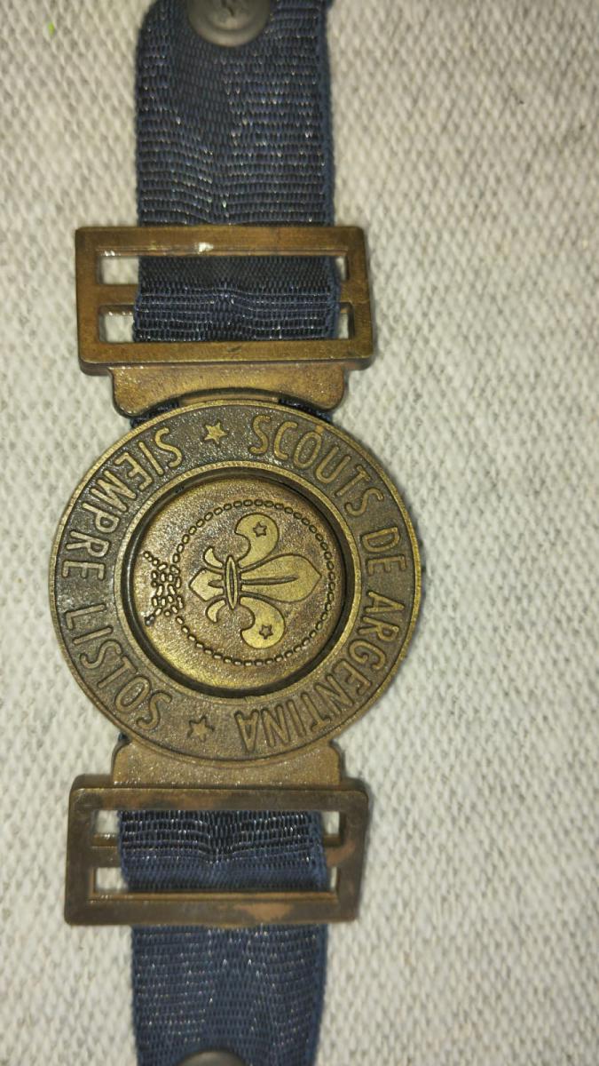 Hebilla Scouts de Argentina 